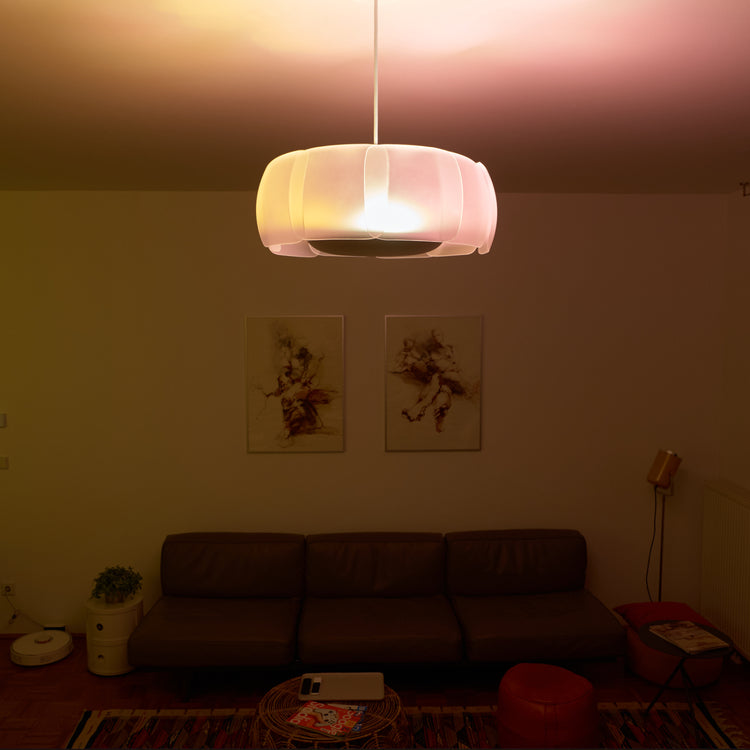 Lampenschirm Bloom in weiß – Luke Roberts Lighting